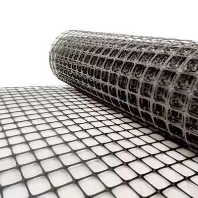 Geogrid - zemin güçlendirme ve stabilizasyon için kullanılan geosentetik ızgara malzemesi